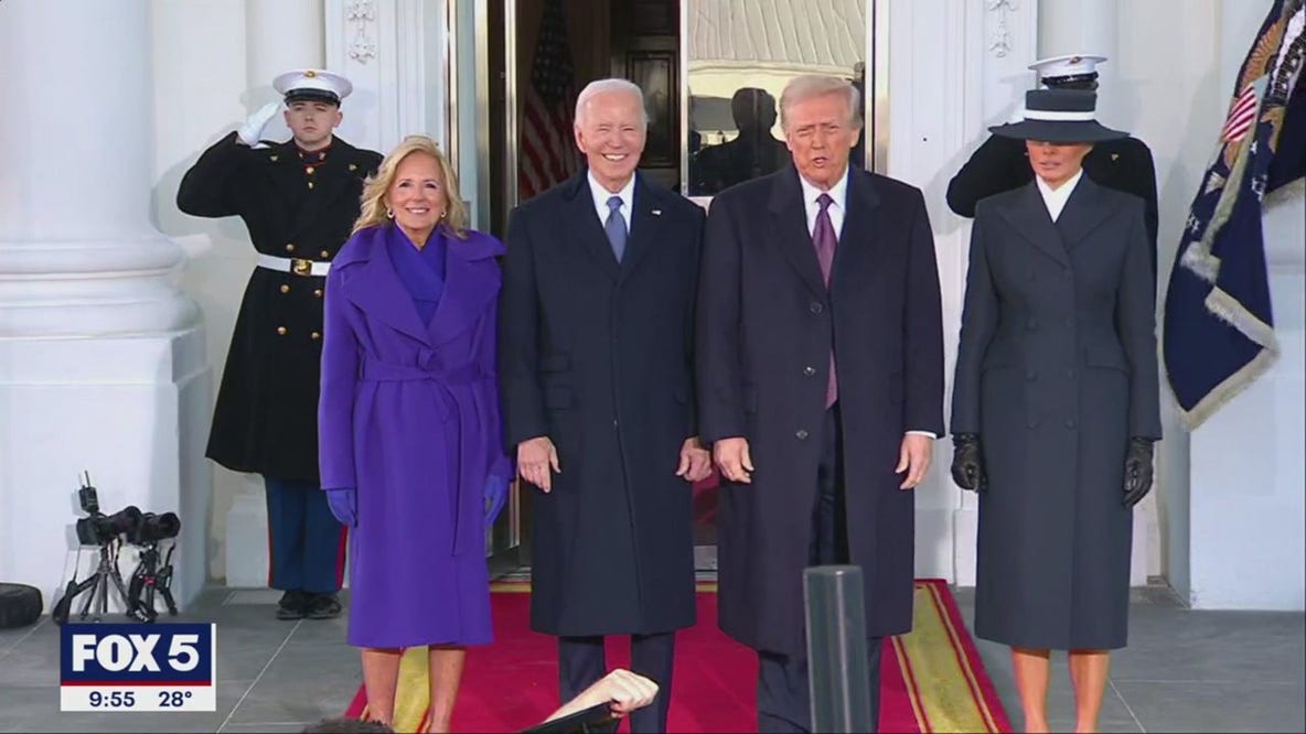 Trump and Biden meet at the White House